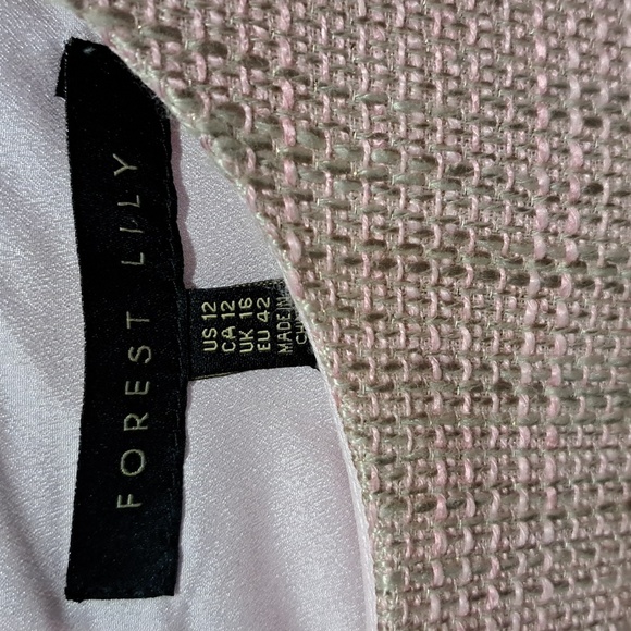 Forest Lily Tweed Dress with Fringe - Picture 4 of 9